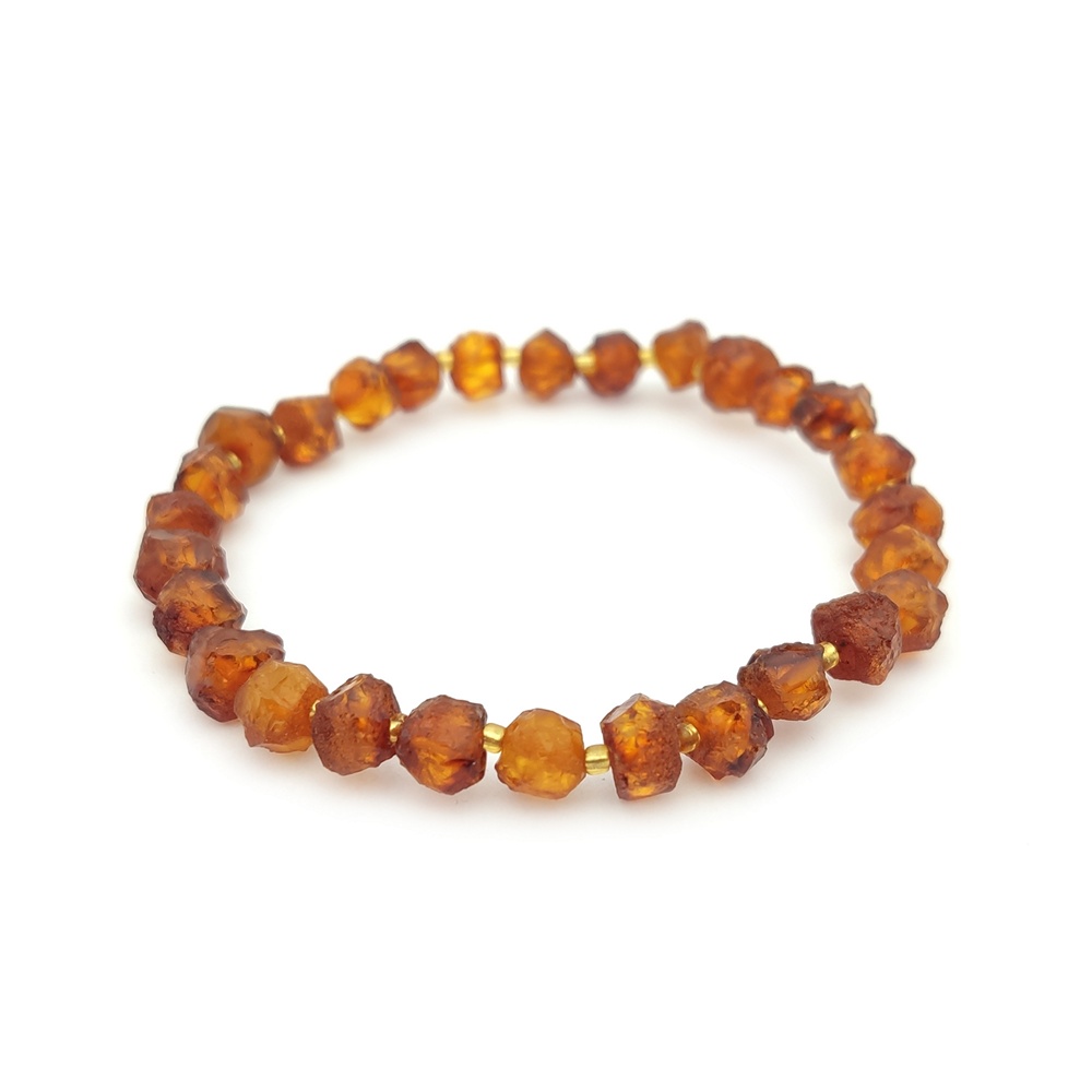 Браслет "Кусанка" янтарь