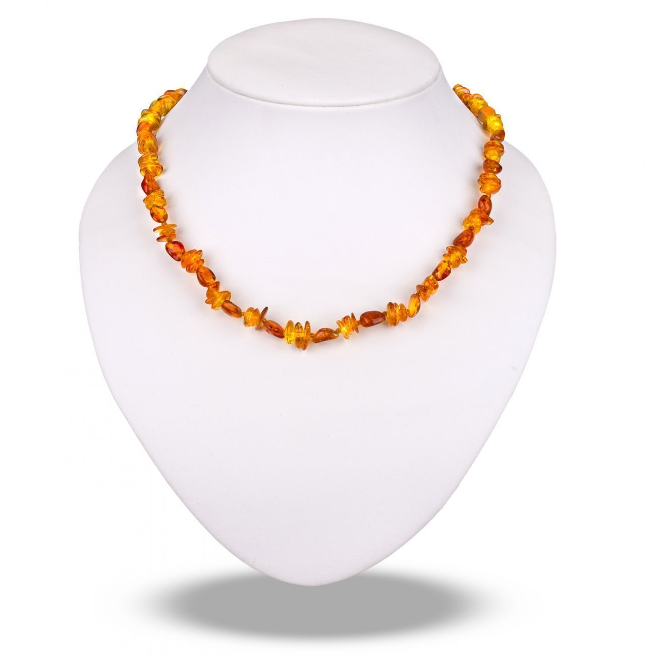 Бусы "Барбарис" из янтаря